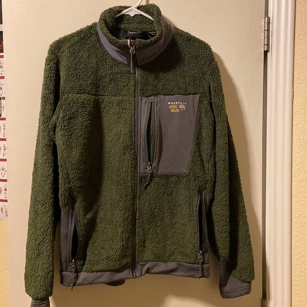 Mountain hardwear fleece monkey jacket